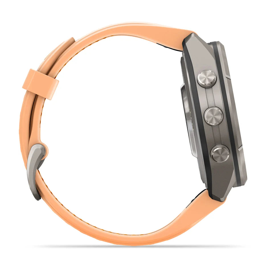 Garmin Fenix 9 Pro inReach - has a durable titanium case, bright AMOLED display + inReach LTE off-grid satellite connectivity