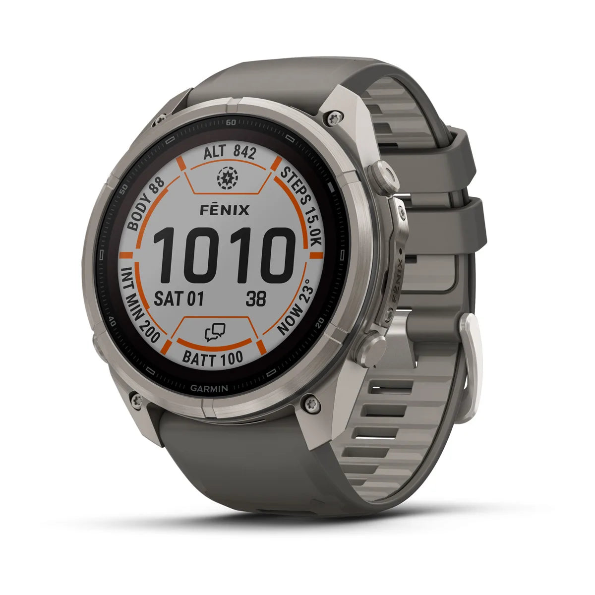 Garmin Fenix 9 Pro inReach Solar 51mm - this premium multisport GPS smartwatch has a durable titanium case and a solar charged display for long battery life.