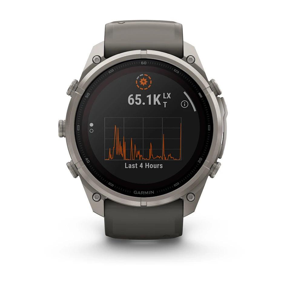 Garmin Fenix 9 Pro inReach Solar 51mm - this premium multisport GPS smartwatch has a durable titanium case and a solar charged display for long battery life.
