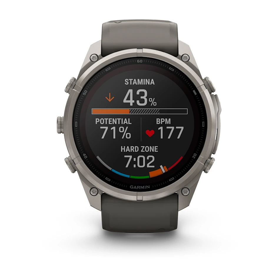 Garmin Fenix 9 Pro inReach Solar 51mm - this premium multisport GPS smartwatch has a durable titanium case and a solar charged display for long battery life.