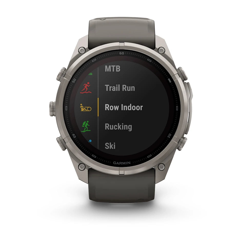 Garmin Fenix 9 Pro inReach Solar 51mm - this premium multisport GPS smartwatch has a durable titanium case and a solar charged display for long battery life.