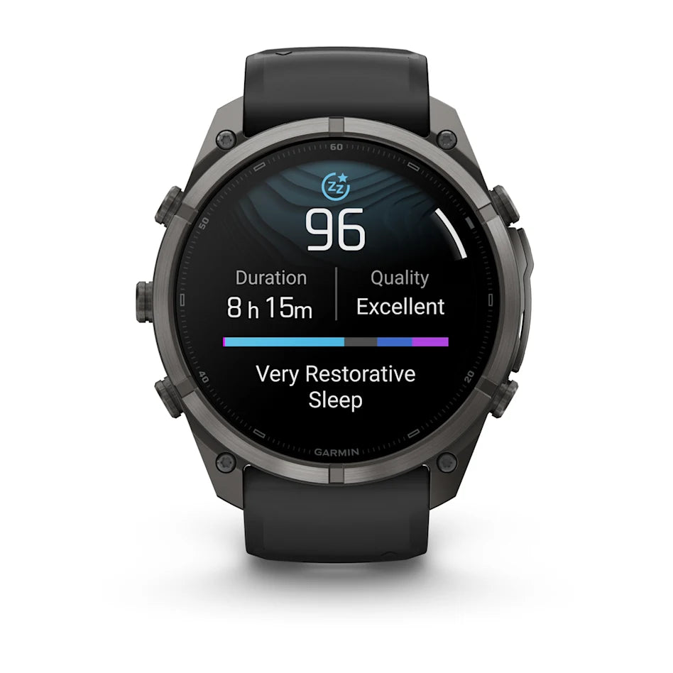 Garmin Fenix 9 Pro 51mm GPS watch Built for serious athletes and adventurers, with a durable titanium case and a bright AMOLED display.
