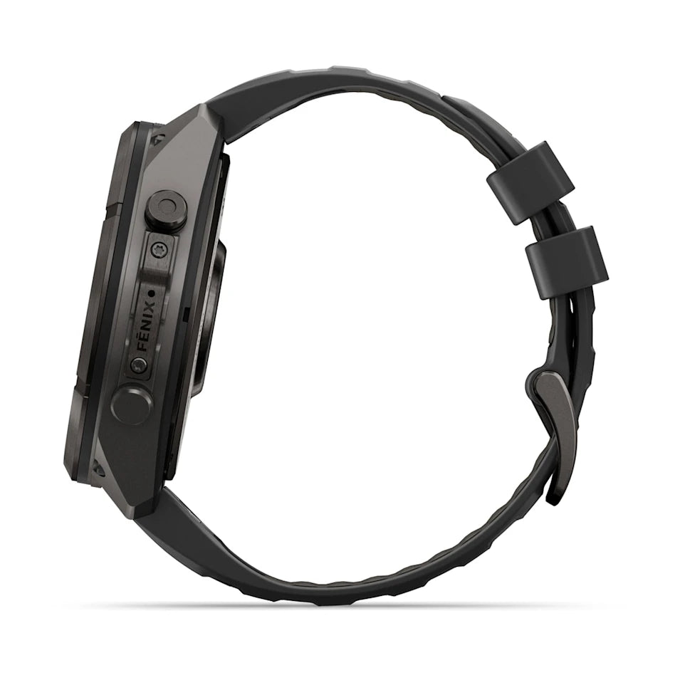 Garmin Fenix 9 Pro 51mm GPS watch Built for serious athletes and adventurers, with a durable titanium case and a bright AMOLED display.