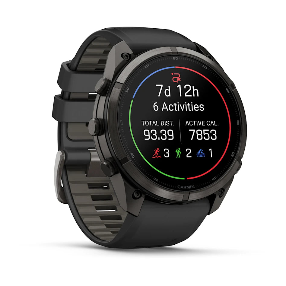 Garmin Fenix 9 Pro 51mm GPS watch Built for serious athletes and adventurers, with a durable titanium case and a bright AMOLED display.