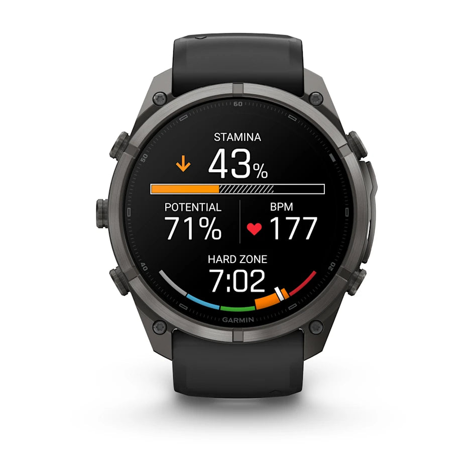 Garmin Fenix 9 Pro 51mm GPS watch Built for serious athletes and adventurers, with a durable titanium case and a bright AMOLED display.