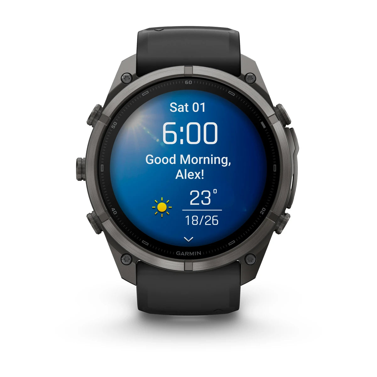 Garmin Fenix 9 Pro 51mm GPS watch Built for serious athletes and adventurers, with a durable titanium case and a bright AMOLED display.