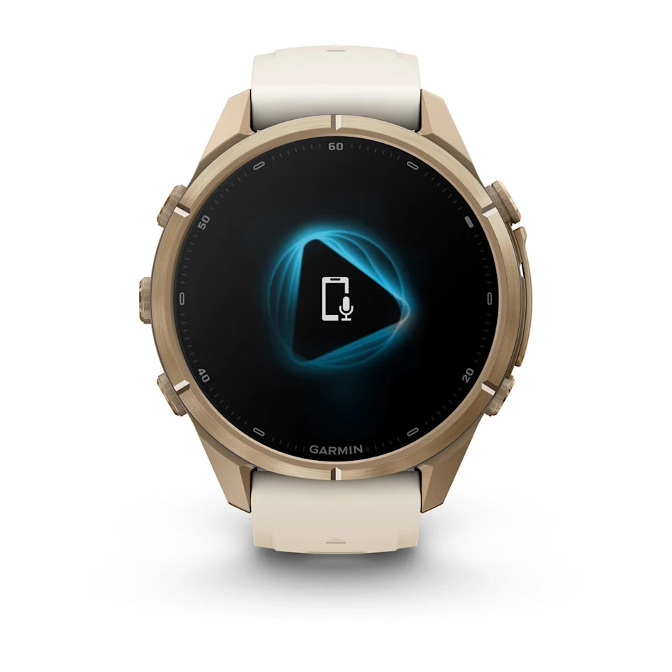 Garmin Fenix 9 Pro 43mm GPS watch Built for serious athletes and adventurers, with a durable titanium case and a bright AMOLED display.