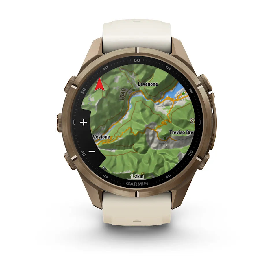 Garmin Fenix 9 Pro 43mm GPS watch Built for serious athletes and adventurers, with a durable titanium case and a bright AMOLED display.