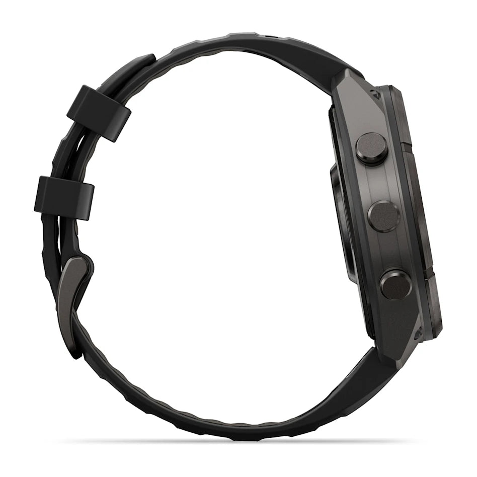 Garmin Fenix 9 Pro 47mm GPS watch Built for serious athletes and adventurers, with a durable titanium case and a bright AMOLED display.