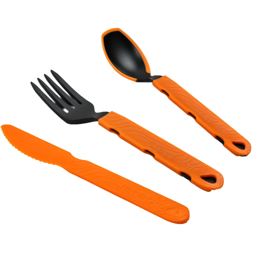 Jetboil - TrailWare - Utensils The perfect outdoor utensil set. Forget about the mess and hassle of cleaning on the trail. 