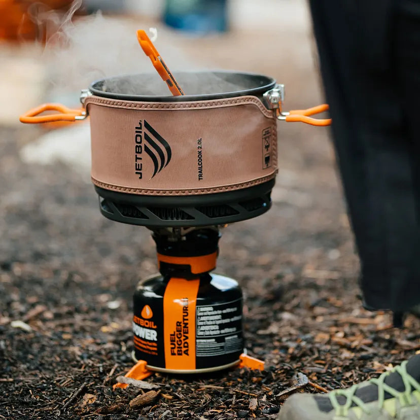TrailCook 2.0L cooks for 2–4 with fast boils, precise heat control, easy cleanup, and rugged convenience for every outdoor adventure.