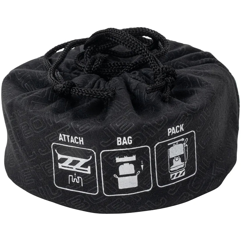 Boost boil speed and fuel efficiency in windy conditions with this compact windscreen accessory—packs inside your cook pot for easy travel.