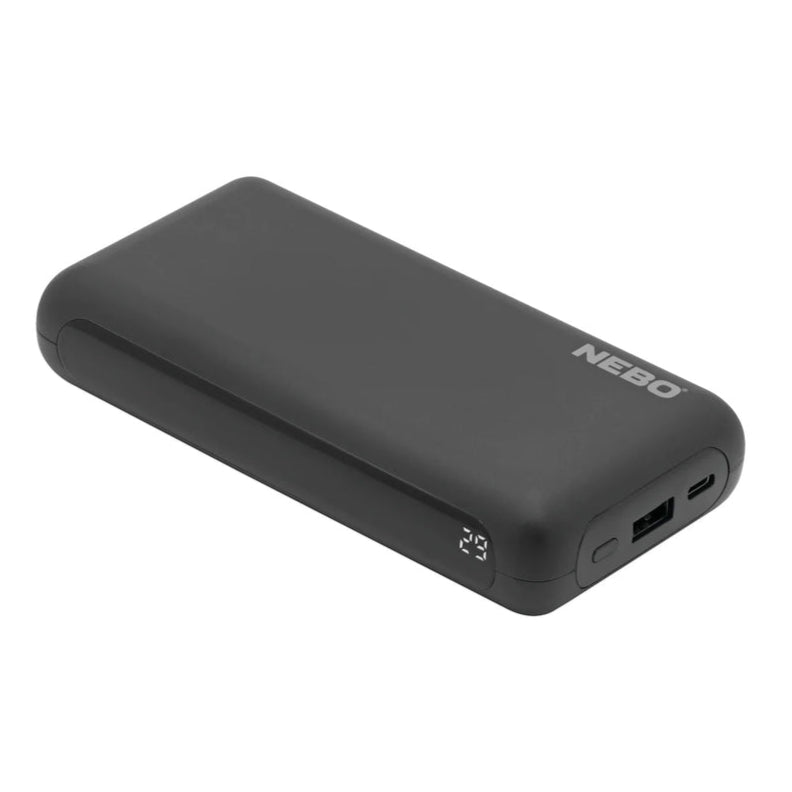 Never run out of power again with the NEBO 20,000mAh Power Bank