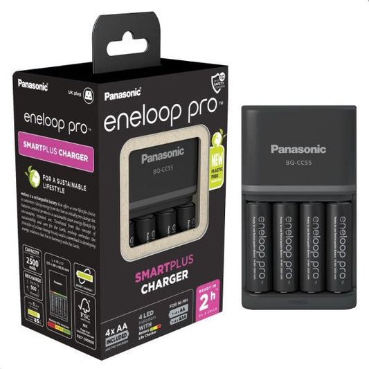 The Eneloop Pro rechargeable AA Batteries offer stable voltage performance guarantees far longer life than conventional dry batteries even in extreme weather