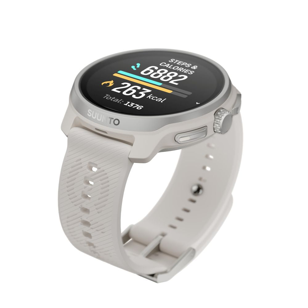 Suunto Race 2 Stainless Steel, the ultimate performance watch for racing and training, sleeker & lighter deisgn, AMOLED screen & Mind-blowing battery life
