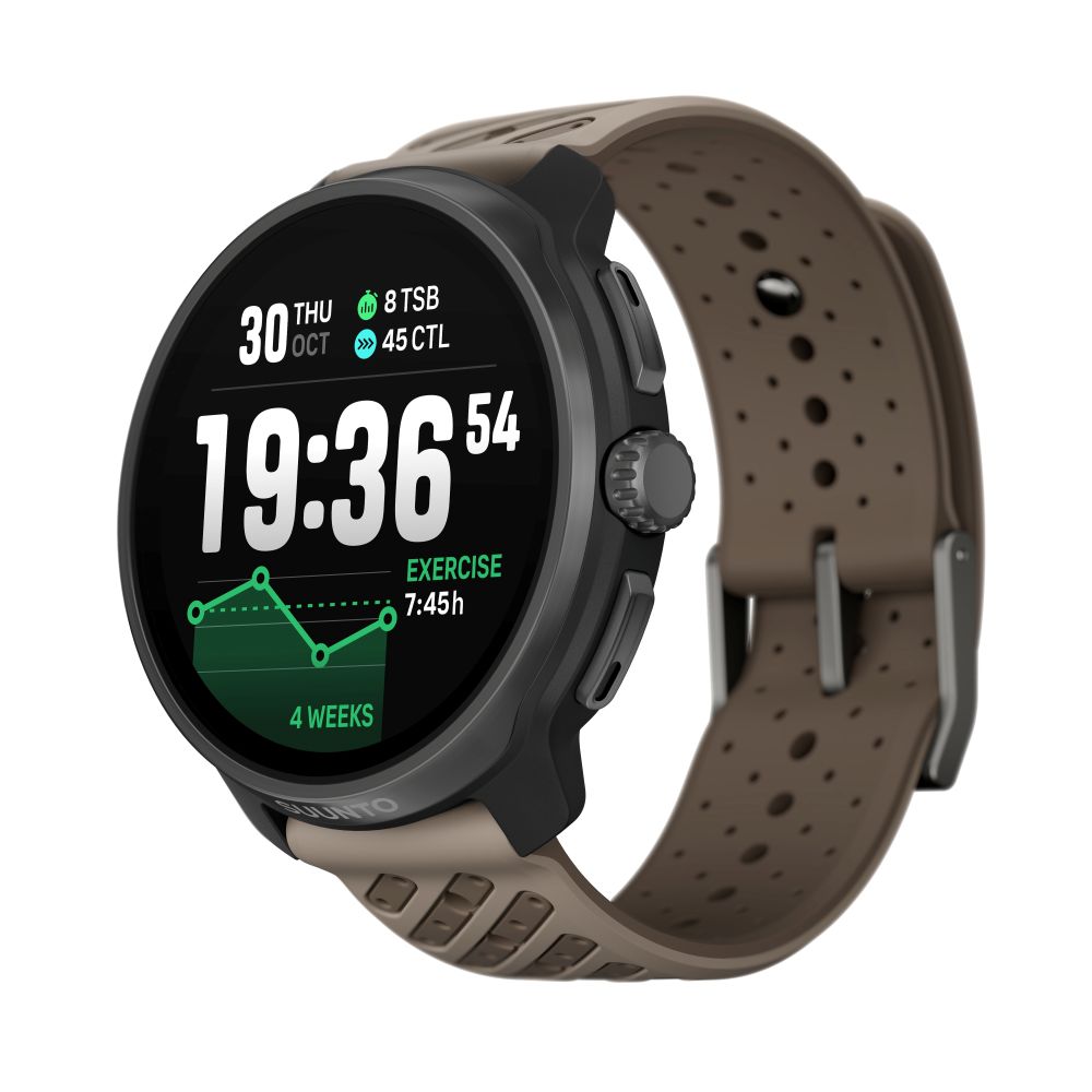 Suunto Race 2 Titanium, the ultimate performance watch for racing and training, sleeker & lighter deisgn, AMOLED screen & Mind-blowing battery life