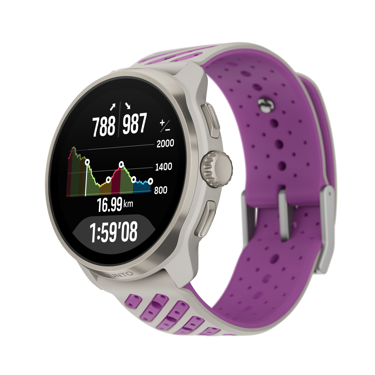 NEW Suunto Race 3S Titanium Go Further, Move Lighter, The next-generation performance watch for smarter training and trail running.