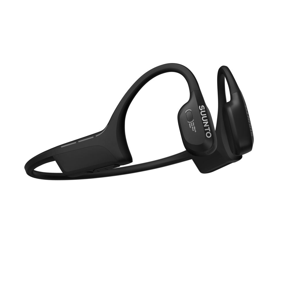 Suunto Wing 2 premium bone conduction headphones with LED lights & battery life of up to 12 hours and an additional 24 hours from the external powerbank