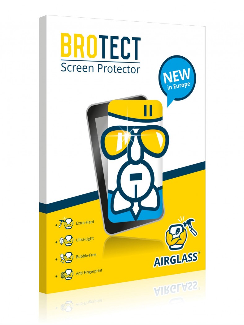 BROTECT AirGlass Premium Glass Screen Protector, the Extra-Hard and Ultra-Light mate for your CompeGPS TwoNav Cross Plus!