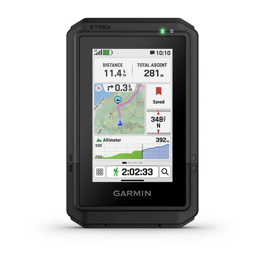 NEW Garmin eTrex Touch, simple-to-use touchscreen, preloaded TopoActive maps, durable design, long battery life to help you enjoy all your activities.
