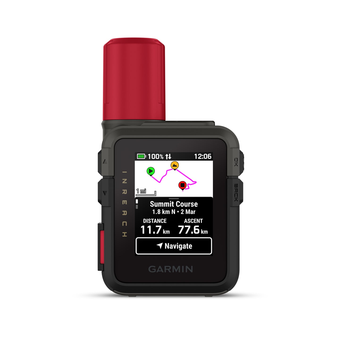 Stay connected with inReach Mini 3 Plus, the rugged SOS satellite communicator, with a colour touchscreen display & built-in speaker and microphone. 