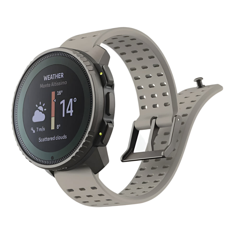 Suunto Vertical Titanium Solar is a rugged adventure watch for outdoor expeditions & multisport training