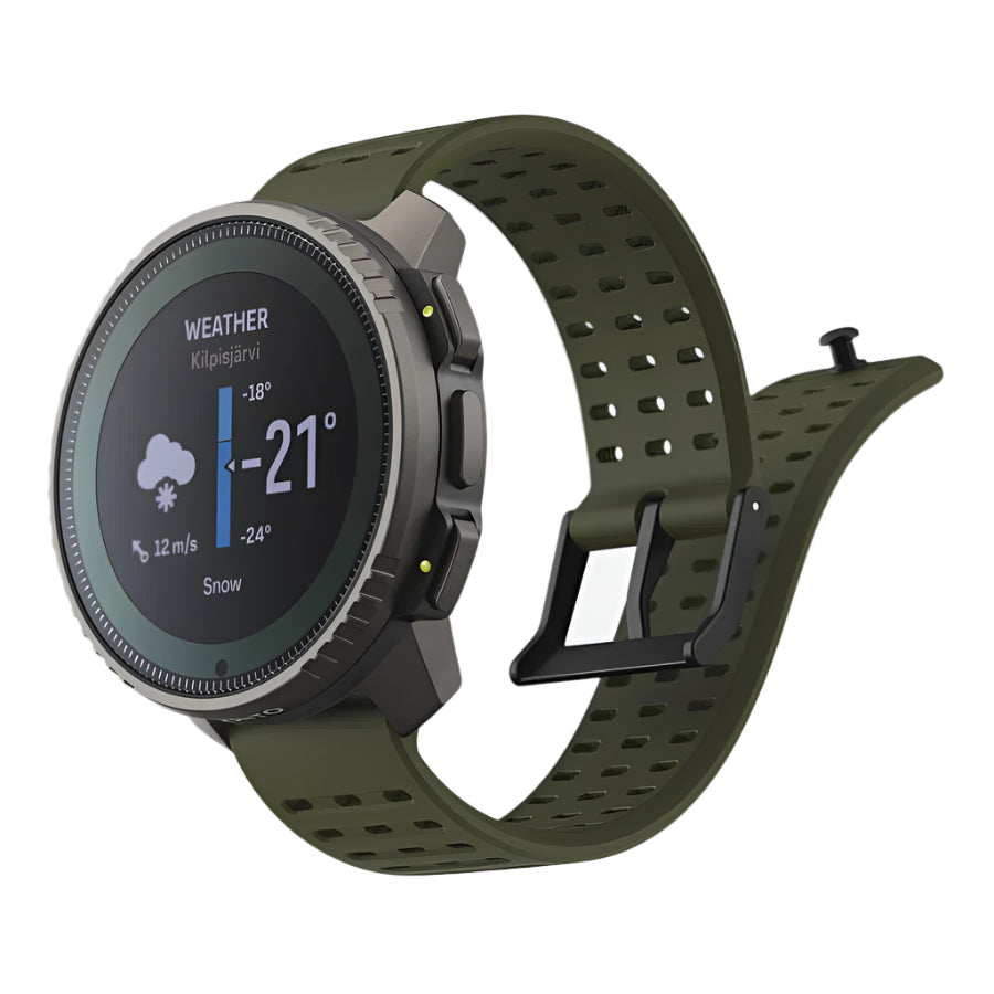 Suunto Vertical Titanium Solar is a rugged adventure watch for outdoor expeditions & multisport training