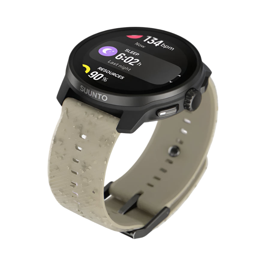 Suunto Race S Stainless Steel, the ultimate performance watch for racing and training, just smaller