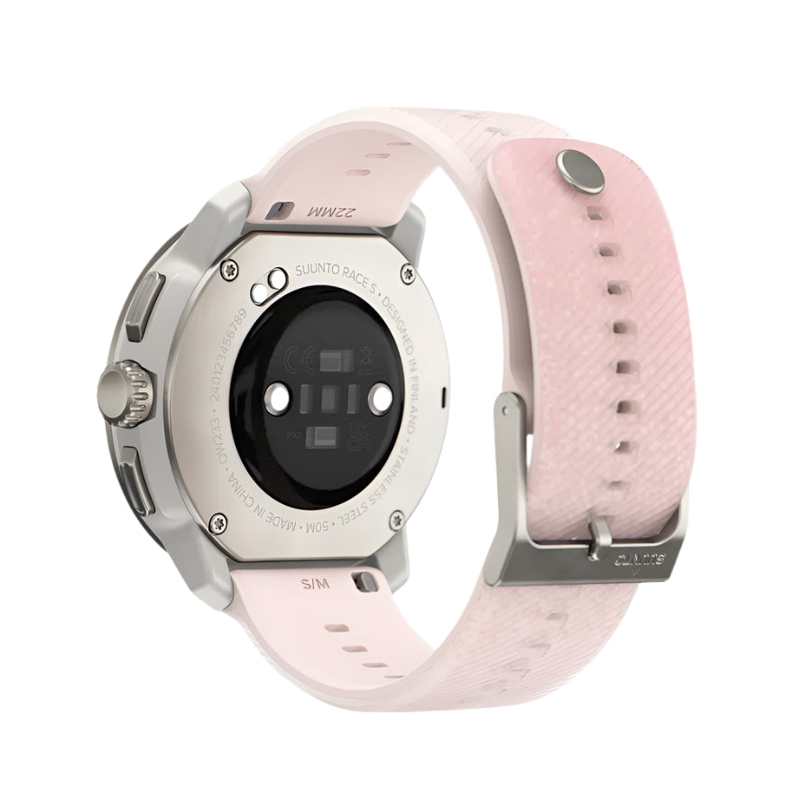 Suunto Race S Stainless Steel, the ultimate performance watch for racing and training, just smaller